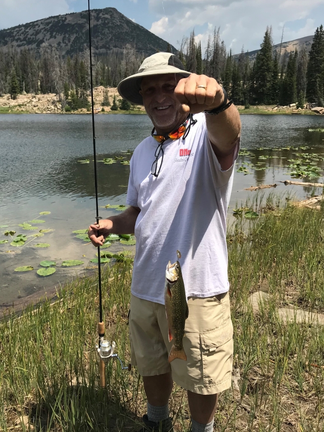 Dad with Fish