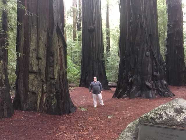 Uncle J in Red Woods